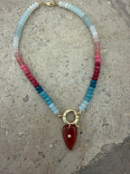 Rainbow Heart Necklace
